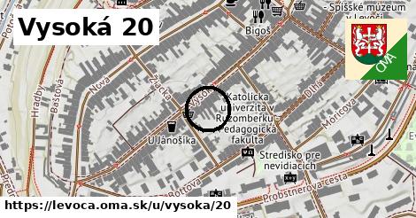 Vysoká 20, Levoča