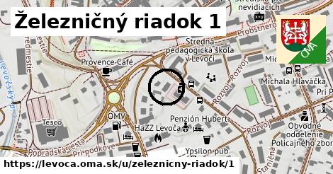 Železničný riadok 1, Levoča