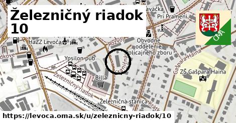 Železničný riadok 10, Levoča