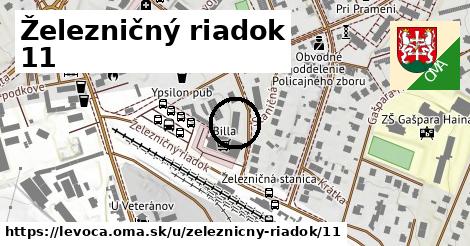 Železničný riadok 11, Levoča