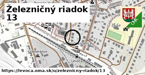 Železničný riadok 13, Levoča