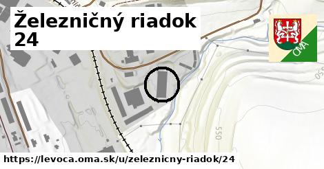 Železničný riadok 24, Levoča