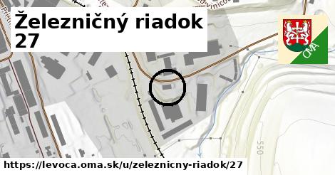 Železničný riadok 27, Levoča