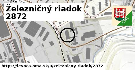 Železničný riadok 2872, Levoča