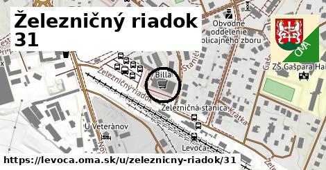 Železničný riadok 31, Levoča