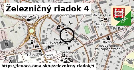 Železničný riadok 4, Levoča