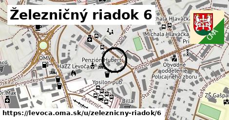 Železničný riadok 6, Levoča