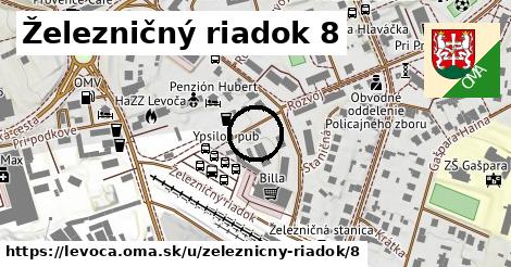 Železničný riadok 8, Levoča