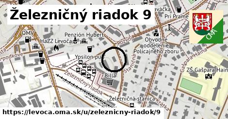 Železničný riadok 9, Levoča