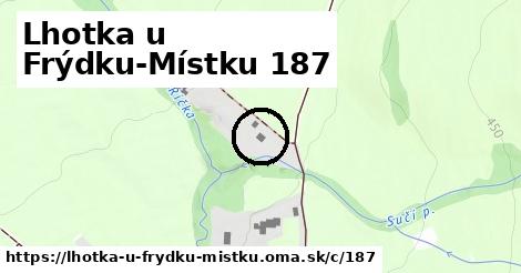 Lhotka u Frýdku-Místku <span class="supisne">187</span>