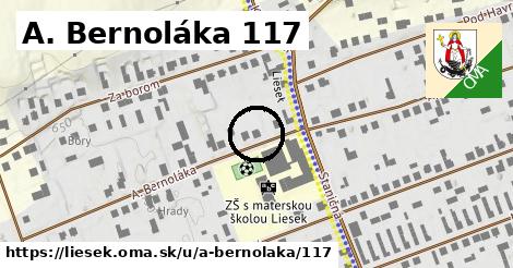 A. Bernoláka 117, Liesek