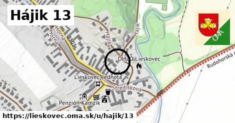 Hájik 13, Lieskovec