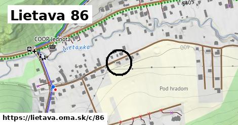 Lietava <span class="supisne">86</span>