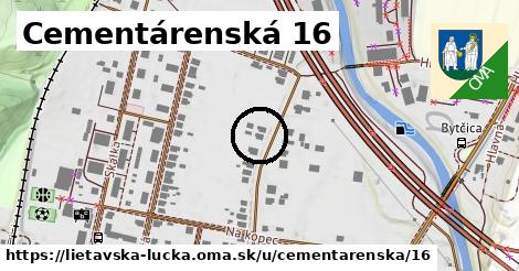 Cementárenská 16, Lietavská Lúčka