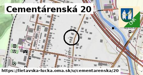 Cementárenská 20, Lietavská Lúčka