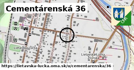 Cementárenská 36, Lietavská Lúčka