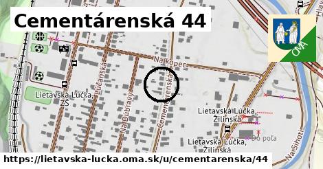 Cementárenská 44, Lietavská Lúčka