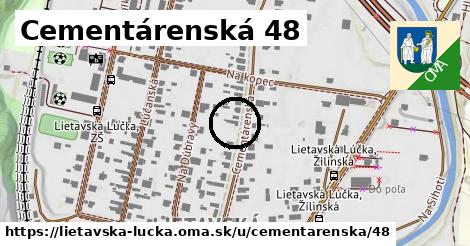 Cementárenská 48, Lietavská Lúčka