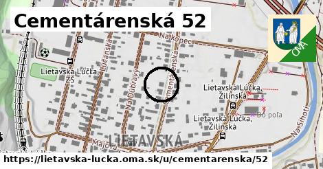 Cementárenská 52, Lietavská Lúčka