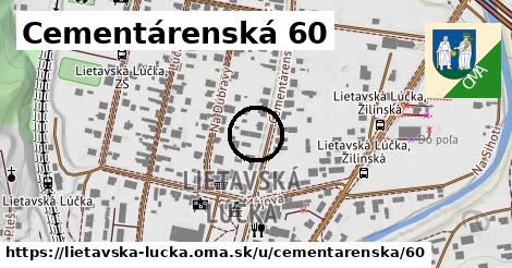 Cementárenská 60, Lietavská Lúčka