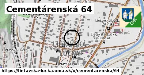 Cementárenská 64, Lietavská Lúčka