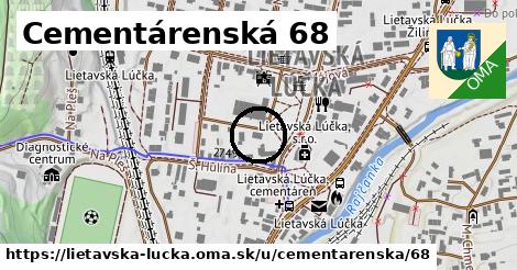 Cementárenská 68, Lietavská Lúčka