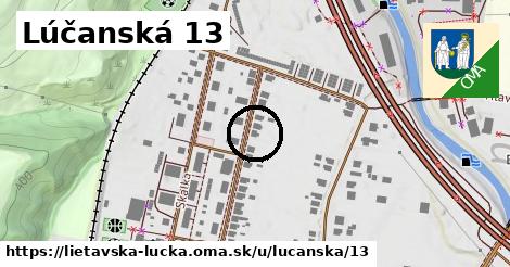 Lúčanská 13, Lietavská Lúčka