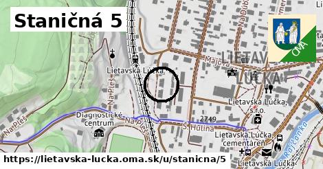 Staničná 5, Lietavská Lúčka