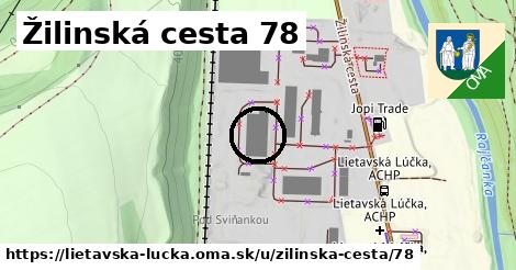 Žilinská cesta 78, Lietavská Lúčka