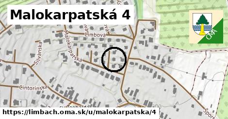 Malokarpatská 4, Limbach