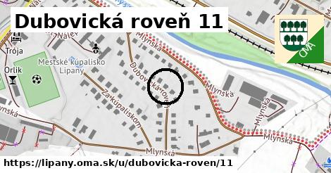 Dubovická roveň 11, Lipany