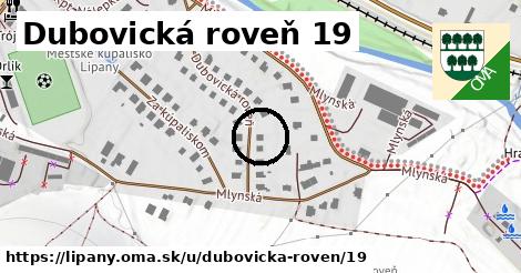 Dubovická roveň 19, Lipany