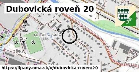 Dubovická roveň 20, Lipany