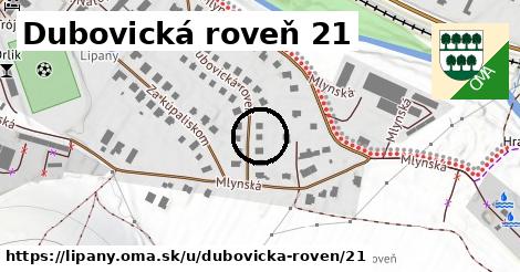 Dubovická roveň 21, Lipany