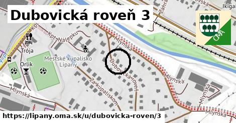 Dubovická roveň 3, Lipany