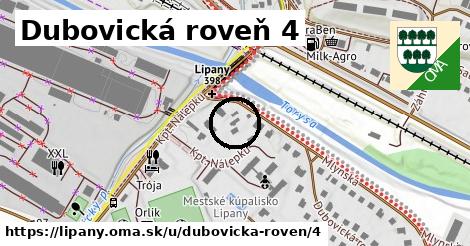 Dubovická roveň 4, Lipany