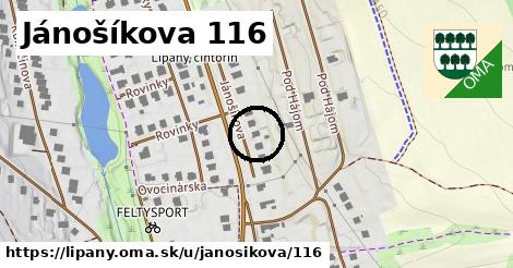 Jánošíkova 116, Lipany