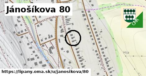 Jánošíkova 80, Lipany