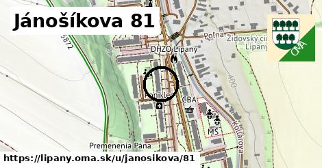 Jánošíkova 81, Lipany