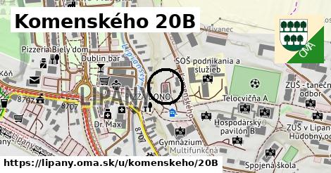 Komenského 20B, Lipany