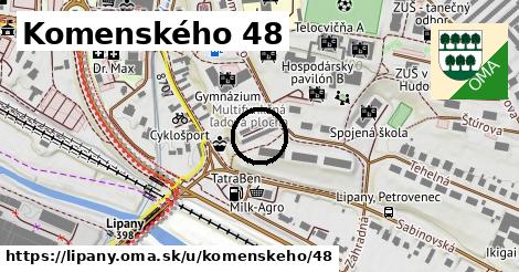 Komenského 48, Lipany