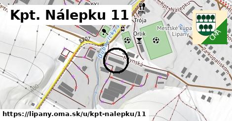 Kpt. Nálepku 11, Lipany