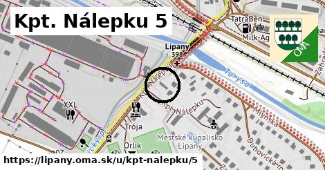 Kpt. Nálepku 5, Lipany