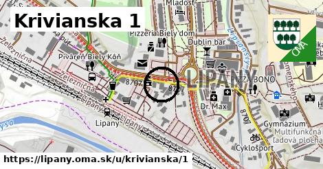 Krivianska 1, Lipany