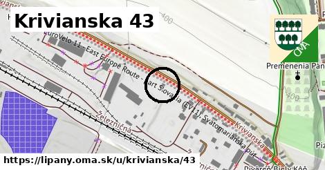 Krivianska 43, Lipany