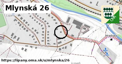 Mlynská 26, Lipany