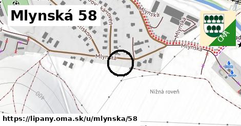 Mlynská 58, Lipany