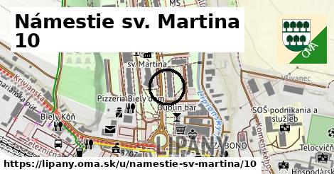 Námestie sv. Martina 10, Lipany