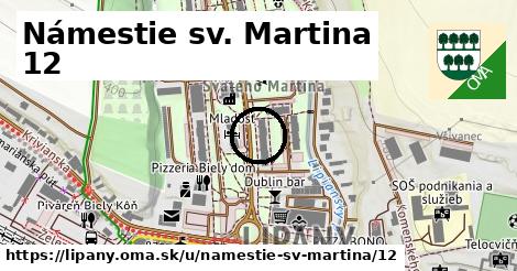 Námestie sv. Martina 12, Lipany