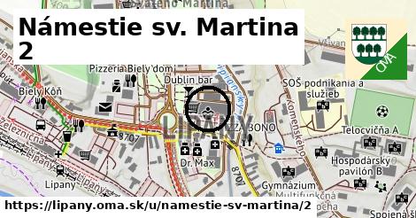 Námestie sv. Martina 2, Lipany